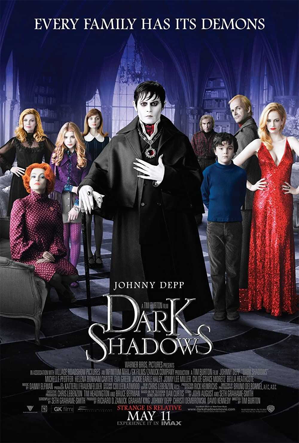 Johnny Depp în Dark Shadows