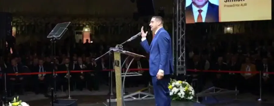 George Simion, candidat unic la conducerea AUR în Congresul de la Alba Iulia
