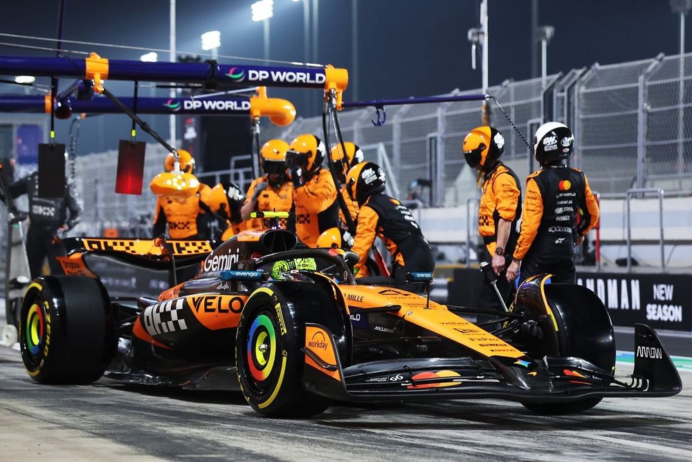 Lando Norris la McLaren