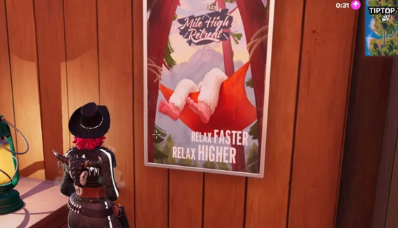 Poster controversat din Fortnite