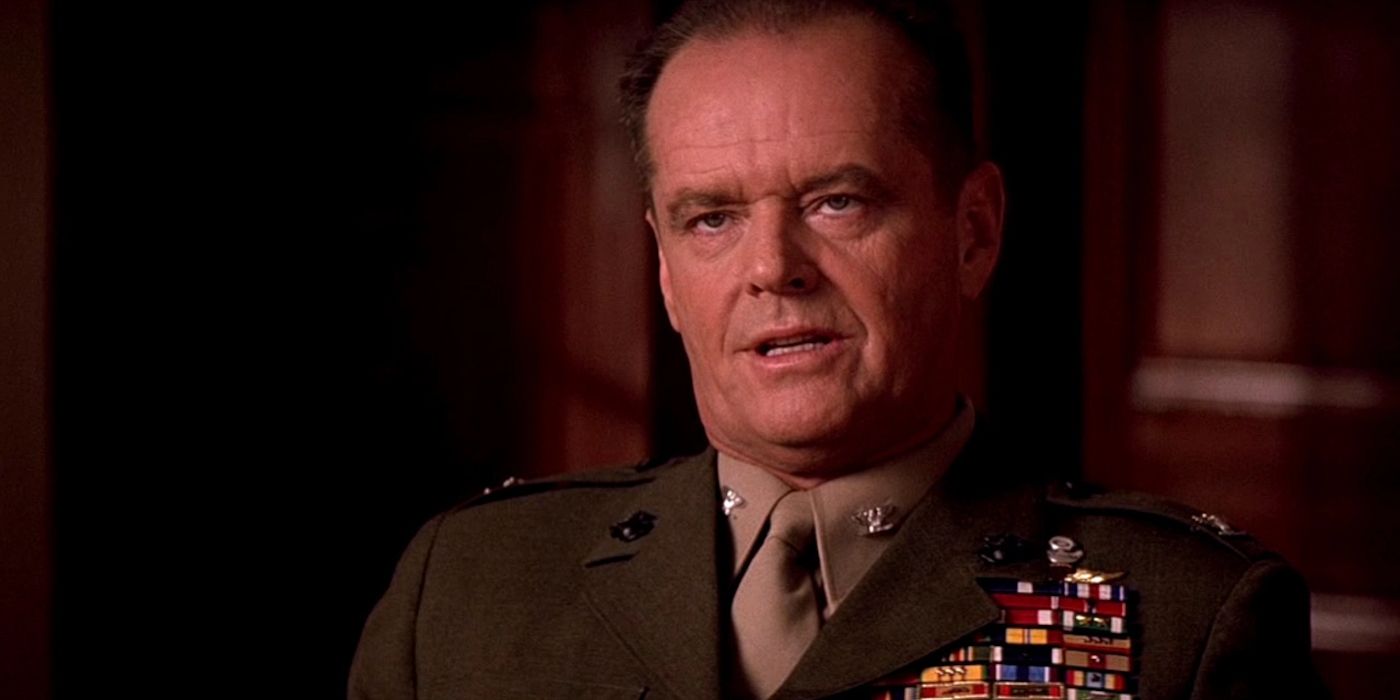 Jack Nicholson în A Few Good Men