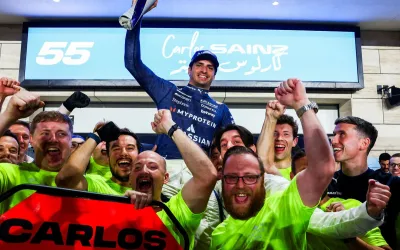 Sainz doarme liniștit după podiumul din Qatar și decizia cu Williams