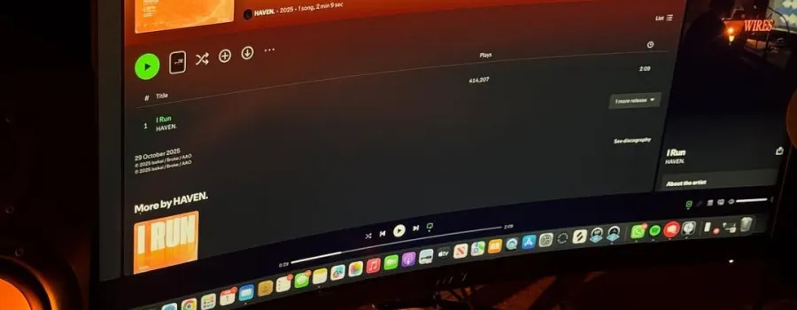 HAVEN re-lansează piesa virală "I Run" cu vocile înregistrate