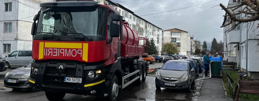 Criza apei în Prahova și Dâmbovița - ISU continuă distribuția