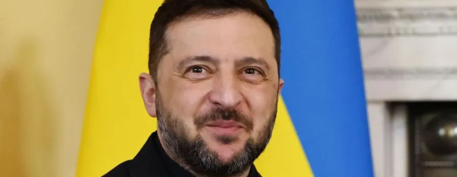 Președintele ucrainean Volodymyr Zelensky a sosit la Dublin