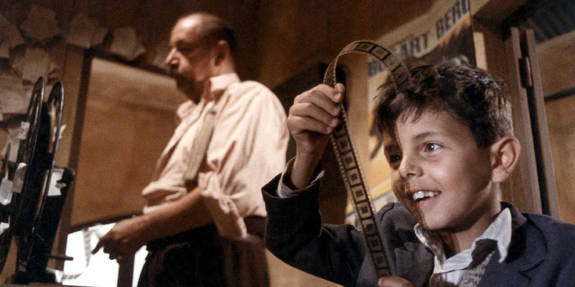 Scenă din Cinema Paradiso