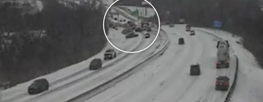 Accidente în lanț în Missouri din cauza unei furtuni de zăpadă