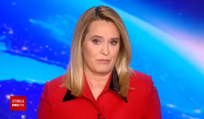 Andreea Esca, emoționată până la lacrimi în direct de 1 Decembrie