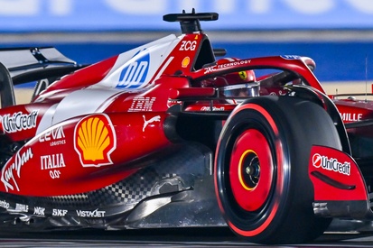 Charles Leclerc la volanul monopostului Ferrari