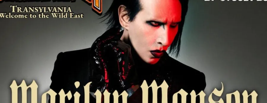 Marilyn Manson concertează în România la Rockstadt Extreme Fest