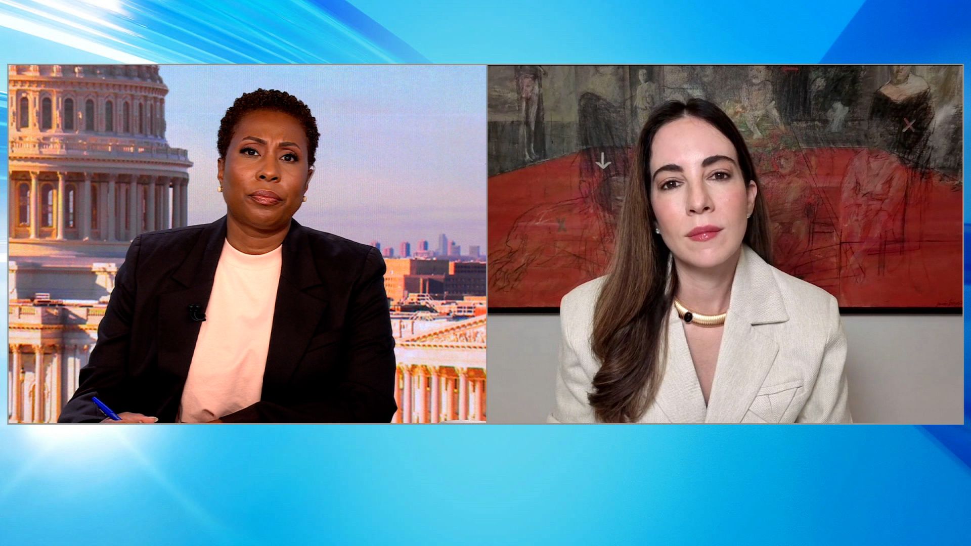 Jurnalista vorbind despre criza din Venezuela