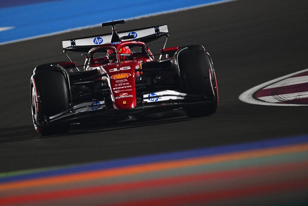 Charles Leclerc în acțiune pentru Ferrari
