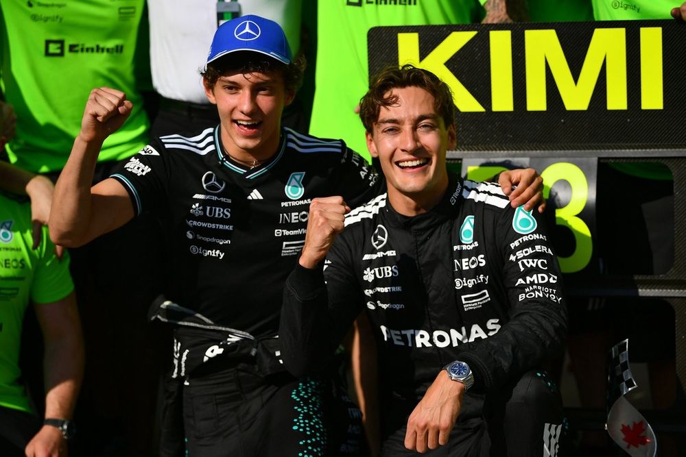 Russell și Antonelli la Mercedes