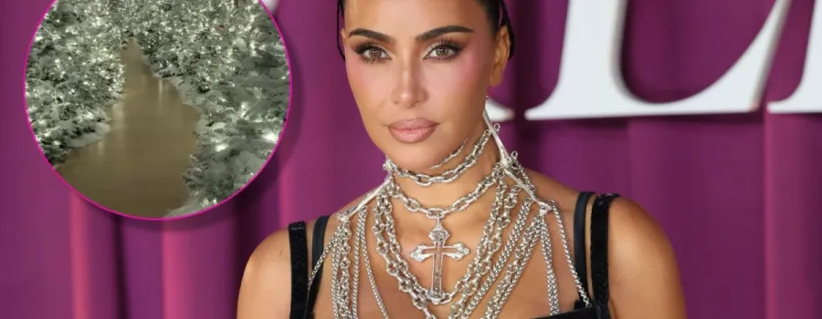 Casa lui Kim Kardashian, transformată în paradis de Crăciun 2025