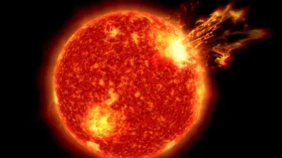 Furtună geomagnetică miercuri noapte după erupția solară X1.9