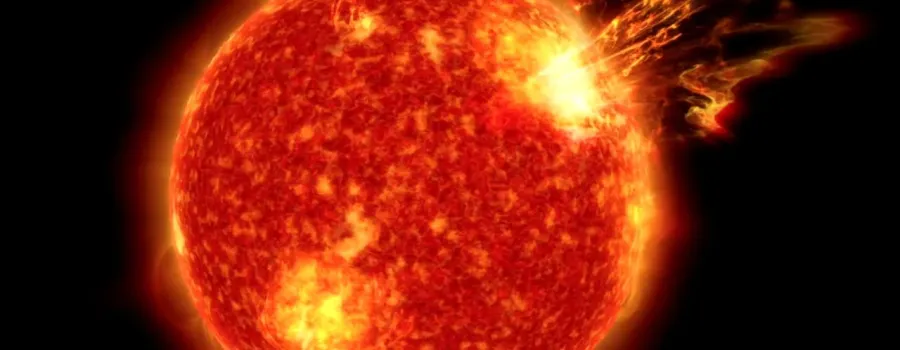 Furtună geomagnetică miercuri noapte după erupția solară X1.9