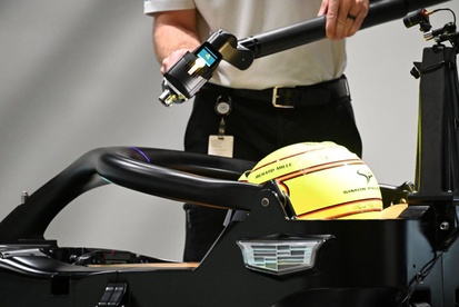 Simon Pagenaud în testele Cadillac F1