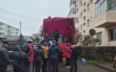 Peste 540.000 litri de apă distribuiți în Prahova și Dâmbovița