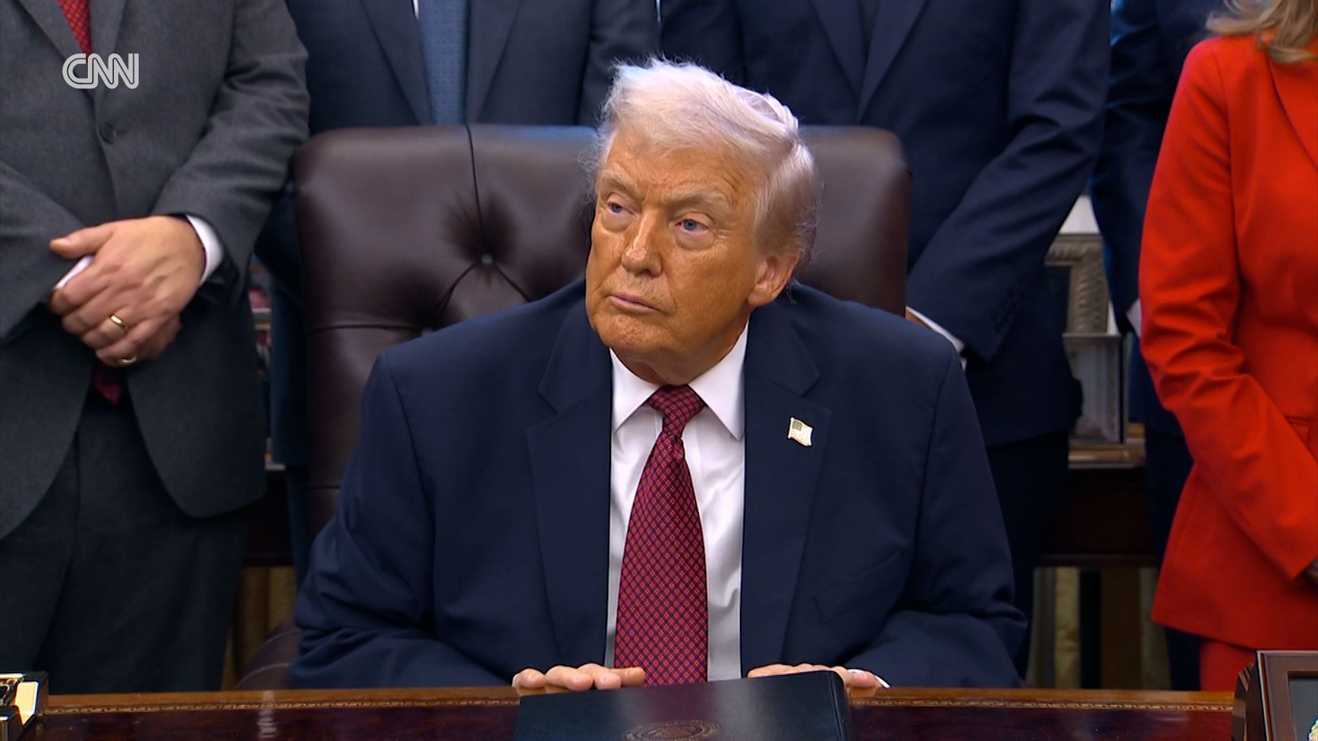 Declarații Trump despre videoclip