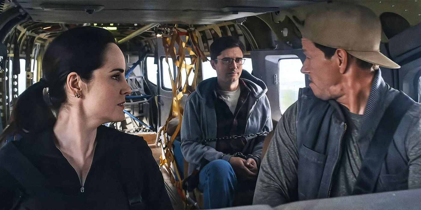 Michelle Dockery și Topher Grace în Flight Risk