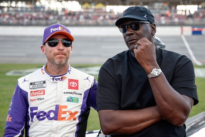 Denny Hamlin și Michael Jordan, proprietarii 23XI Racing