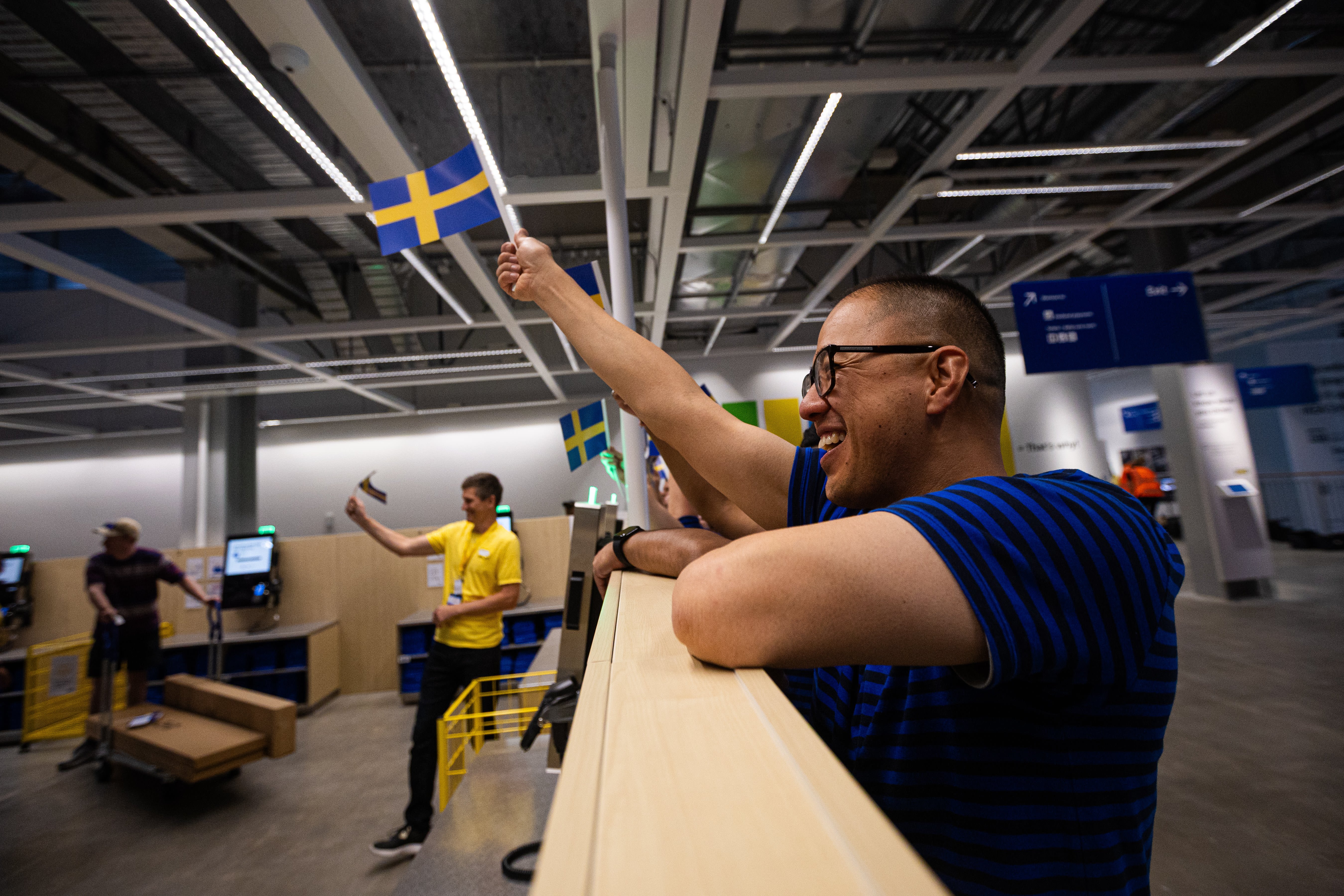 Interior din noul magazin IKEA Auckland