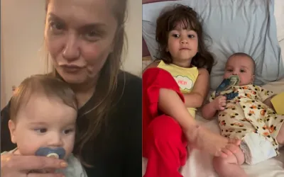 Cristina Cioran nu se descurcă singură cu doi copii