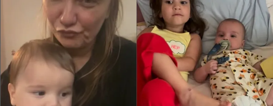 Cristina Cioran nu se descurcă singură cu doi copii