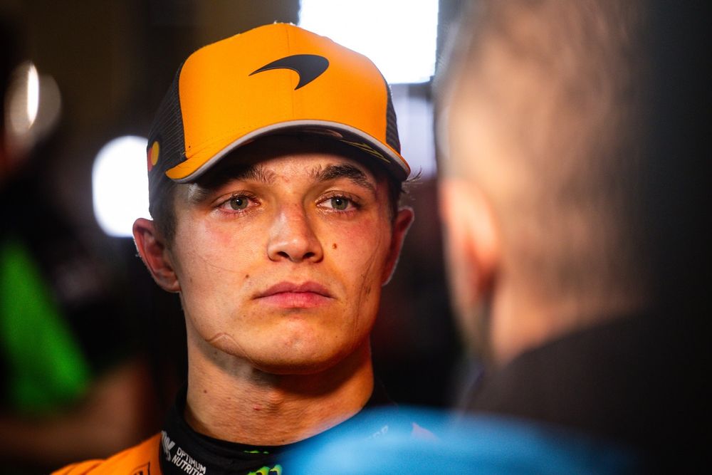 Lando Norris pe circuitul din Qatar
