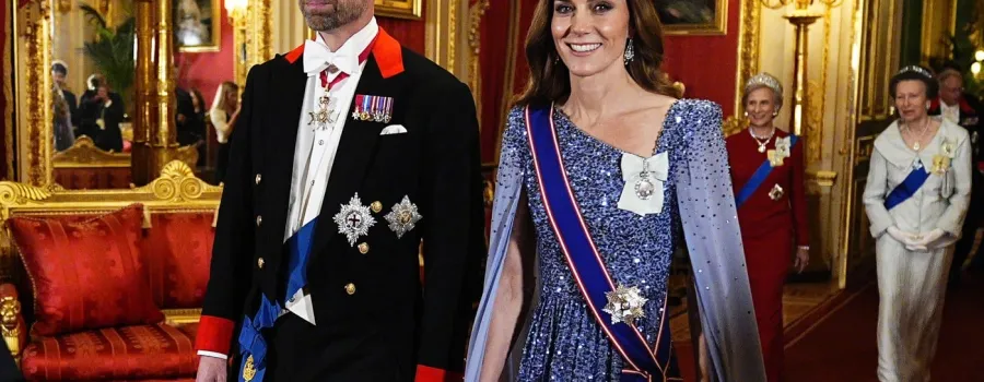 Kate Middleton a purtat cea mai mare tiară din colecția regală