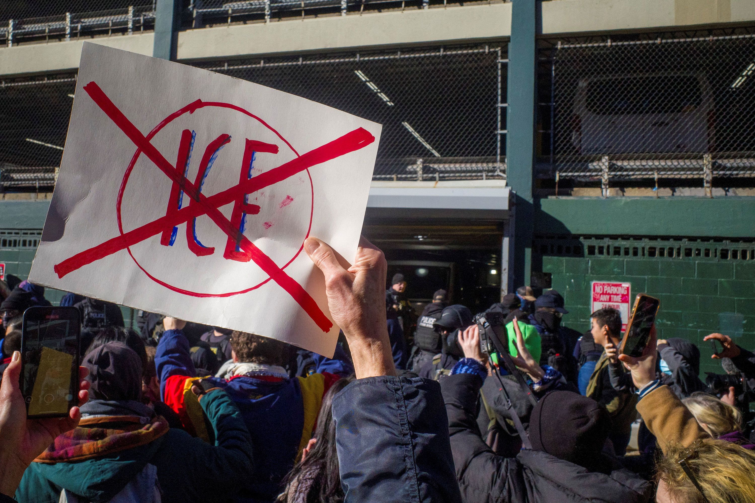 Protest în Manhattan