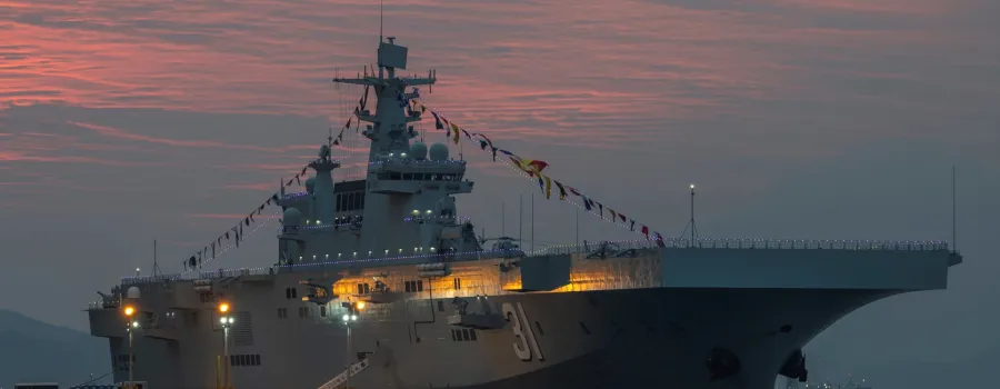 Imagini din satelit dezvăluie grupul naval chinez în Pacificul de Vest