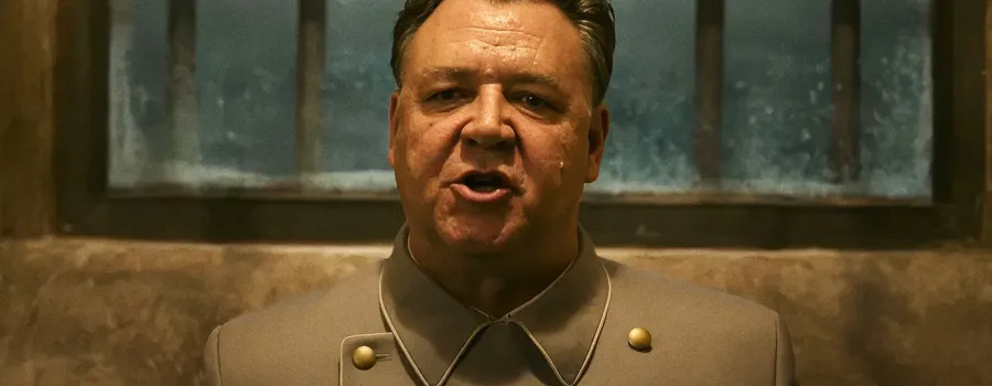 Russell Crowe în "Nuremberg" – unul din filmele cu cel mai mare succes de casă din istoria Sony Pictures Classics