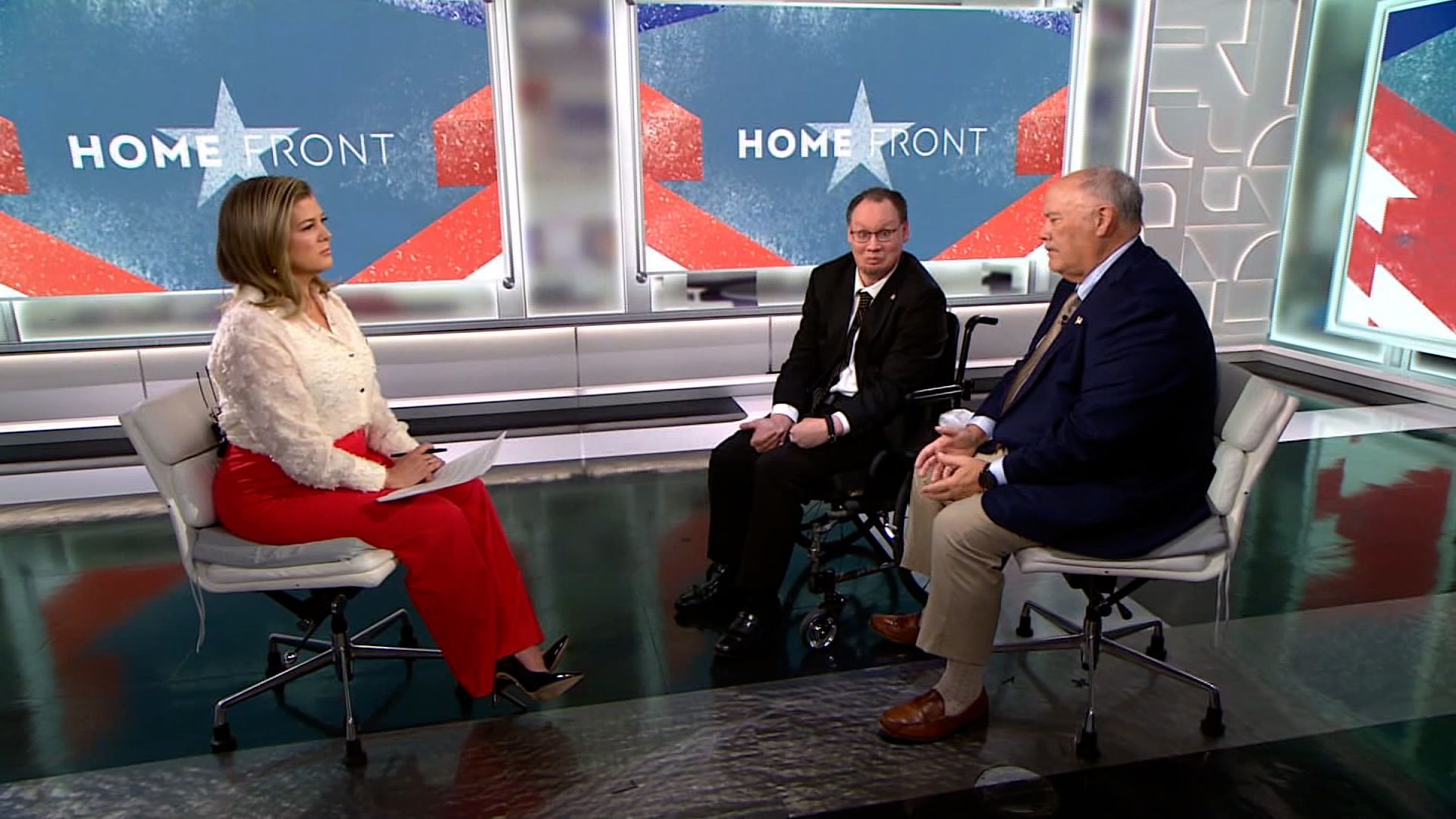 Sergent Eric Edmundson și tatăl său