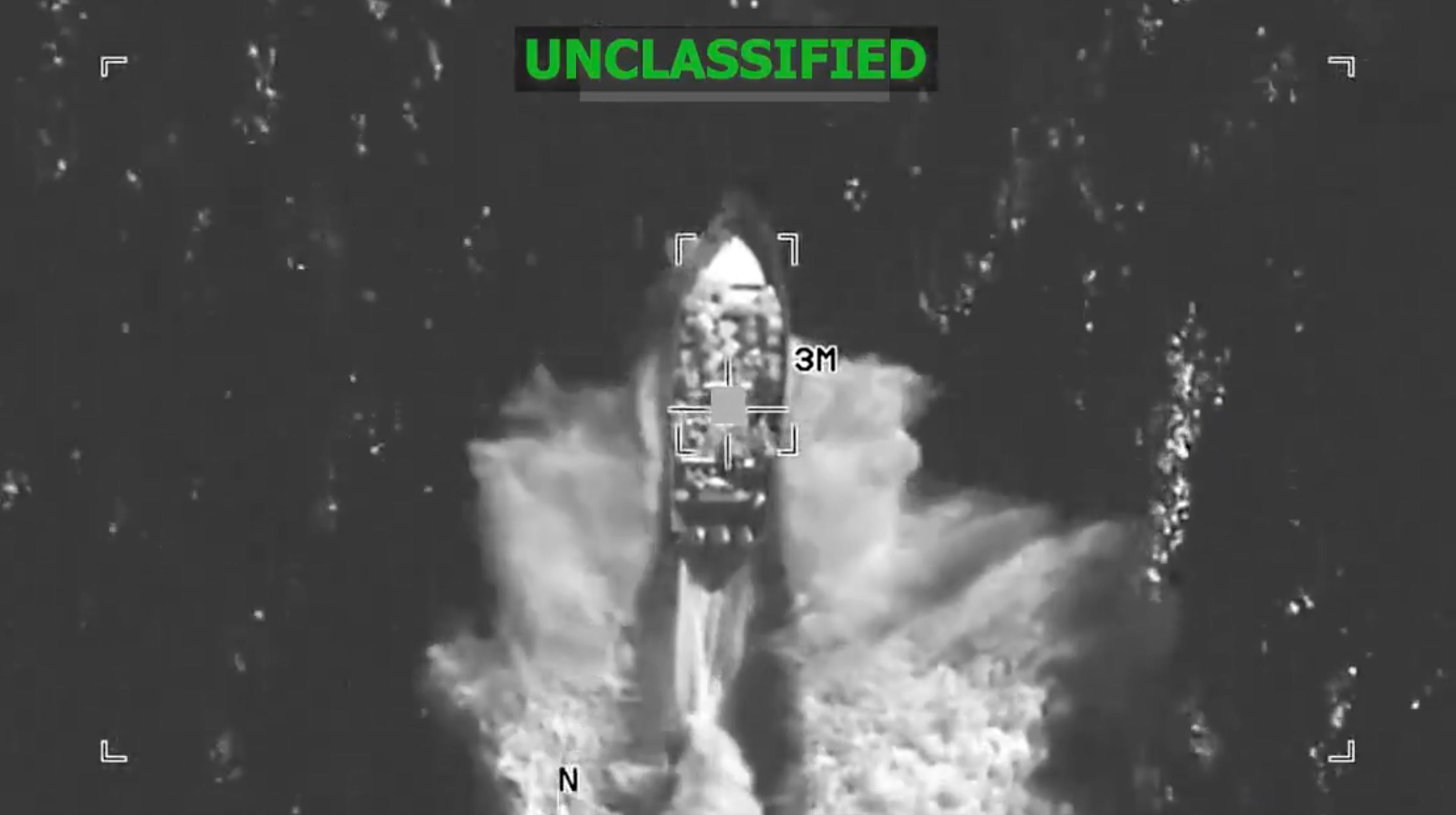 Imagine cu atacul asupra embarcațiunii