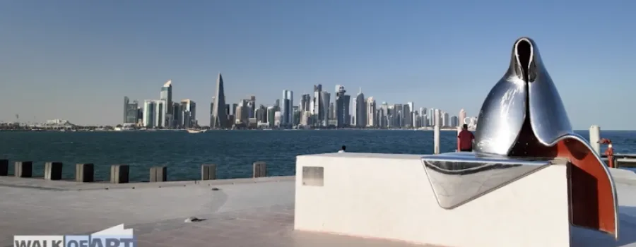 Sculptură celebrează istoria scufundătorilor de perle din Qatar