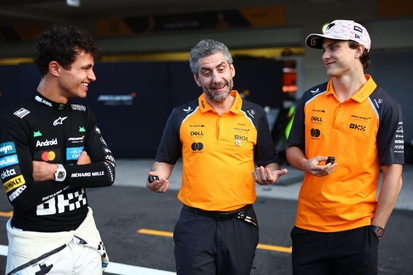 Lando Norris și Oscar Piastri de la McLaren