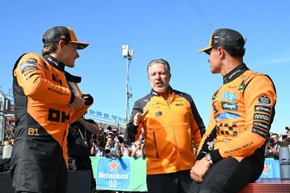 Lando Norris și Oscar Piastri de la McLaren