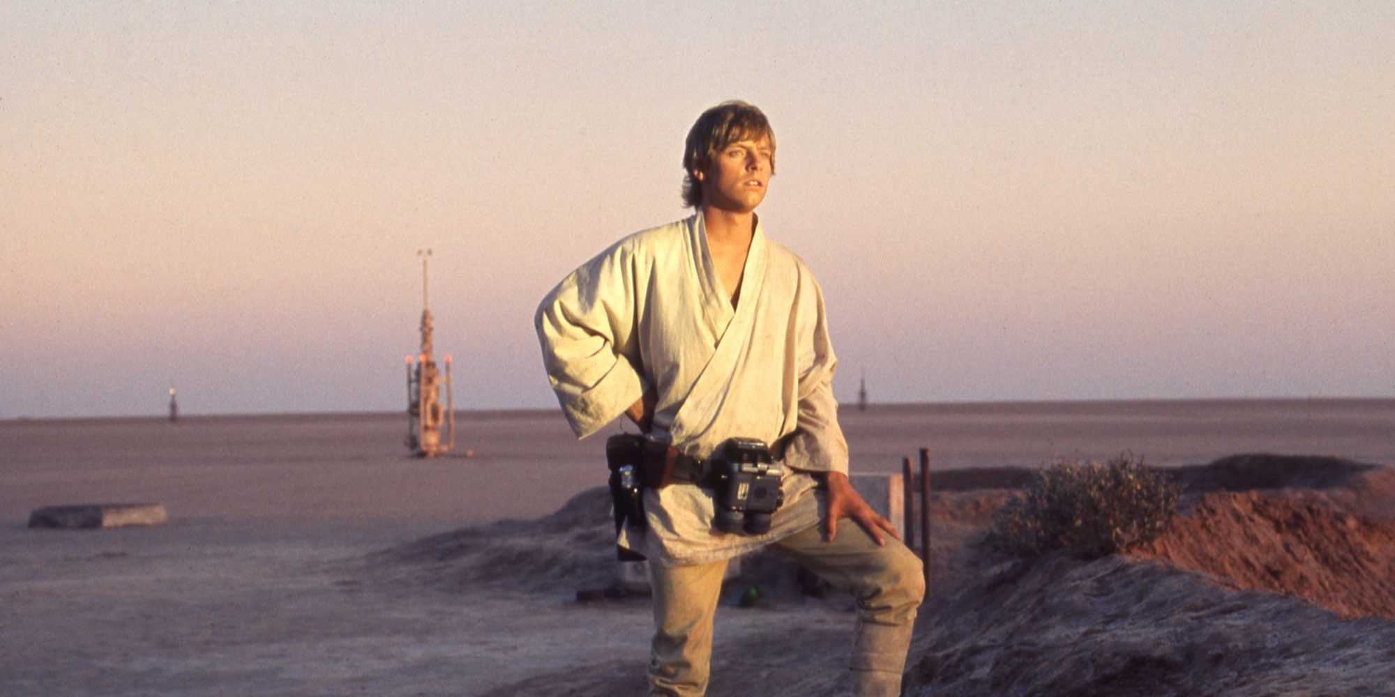 Luke Skywalker în A New Hope