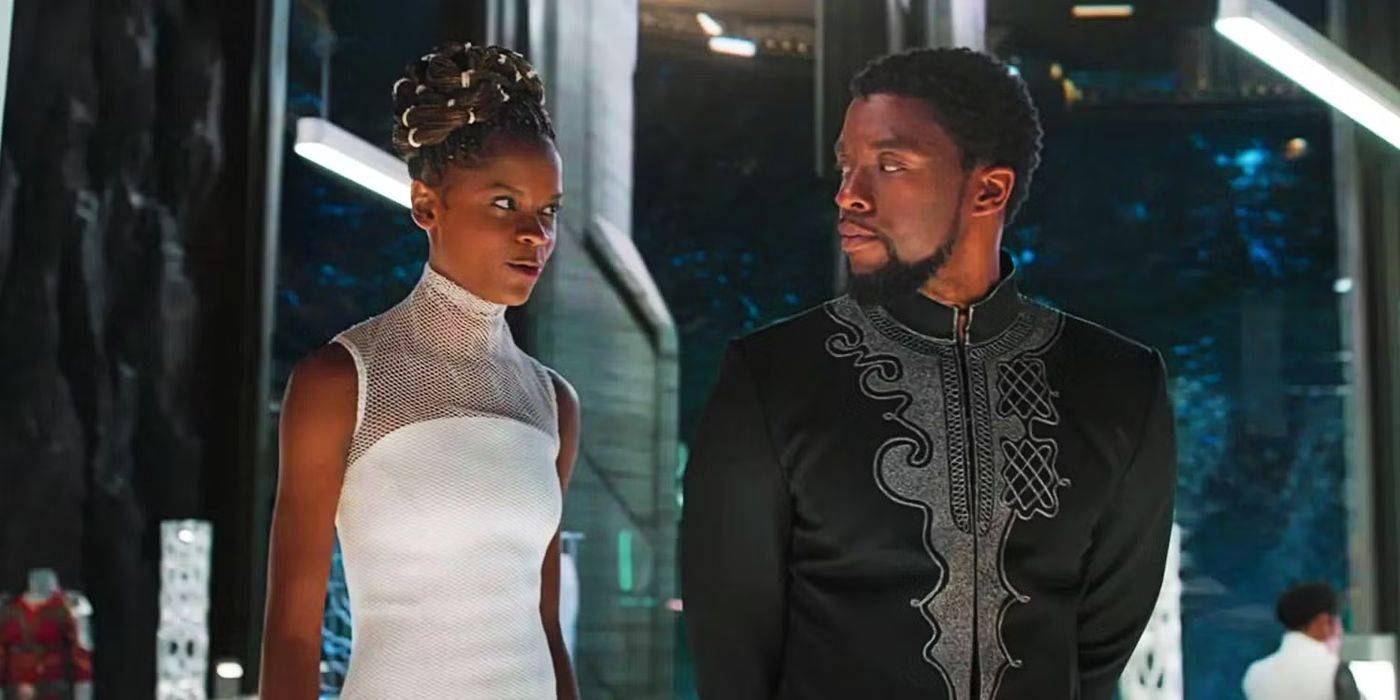 Shuri și T’Challa în Black Panther