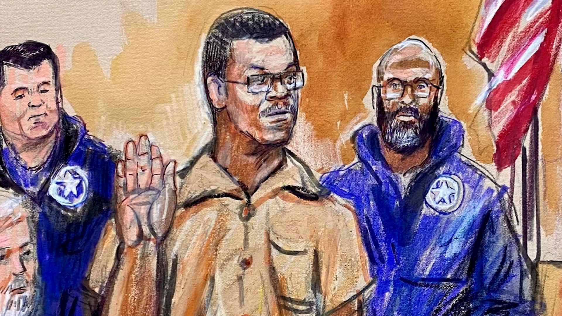 Schița suspectului Brian Cole Junior