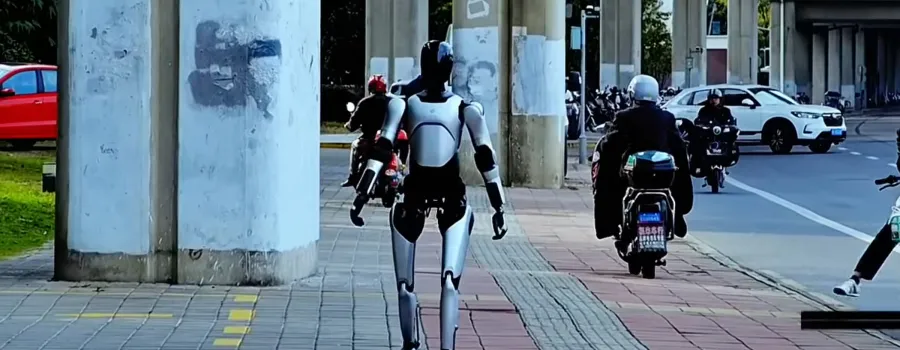 Robotul AgiBot stabilește record mondial de marș autonom