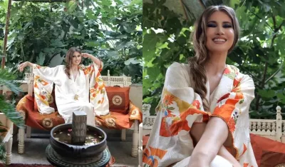 Iulia Albu transformă terasa casei istorice într-o oază de relaxare