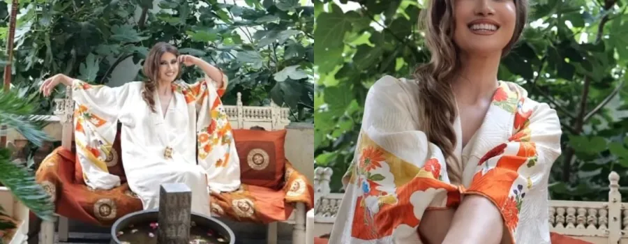 Iulia Albu transformă terasa casei istorice într-o oază de relaxare