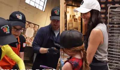 Archie și Lilibet, apariție rară alături de Meghan și Harry