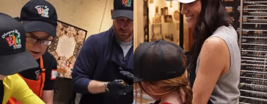 Archie și Lilibet, apariție rară alături de Meghan și Harry