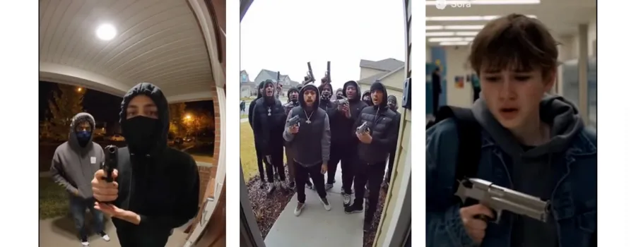 Sora 2 permite adolescenților să genereze videoclipuri cu atacuri armate în școli